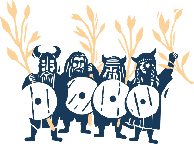 Viking Oat Characters