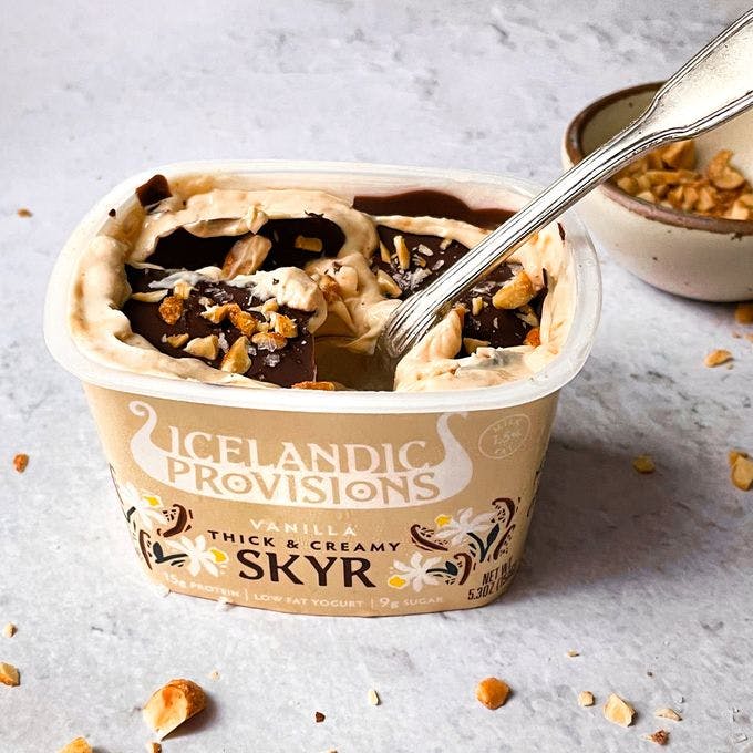 Cover Image for High Protein Magic Shell Skyr Cup