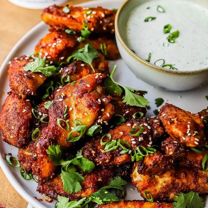 Cover Image for Gochujang Wings w/ Jalapeno Skyr Ranch