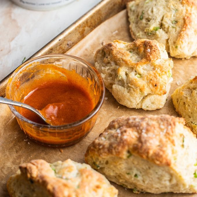 Cover Image for Southern-inspired Biscuits with Gochujang Maple Butter